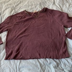 Purple sweater size 26/28